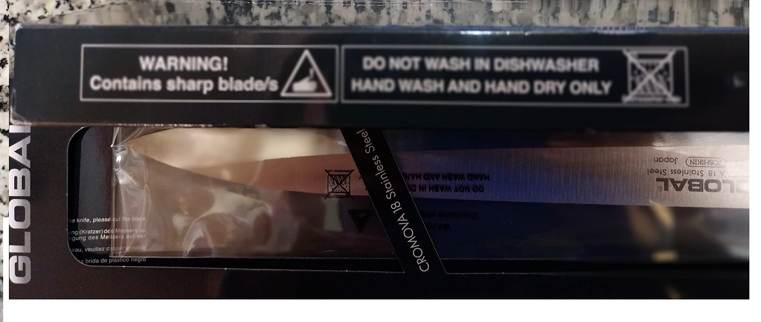 Global 10 Inch Right-Handed Yanagi Sashimi Knife - Lightweight Japanese Stainless Steel, Razor-Sharp Edge, Made in Japan, G-11R - Image 8