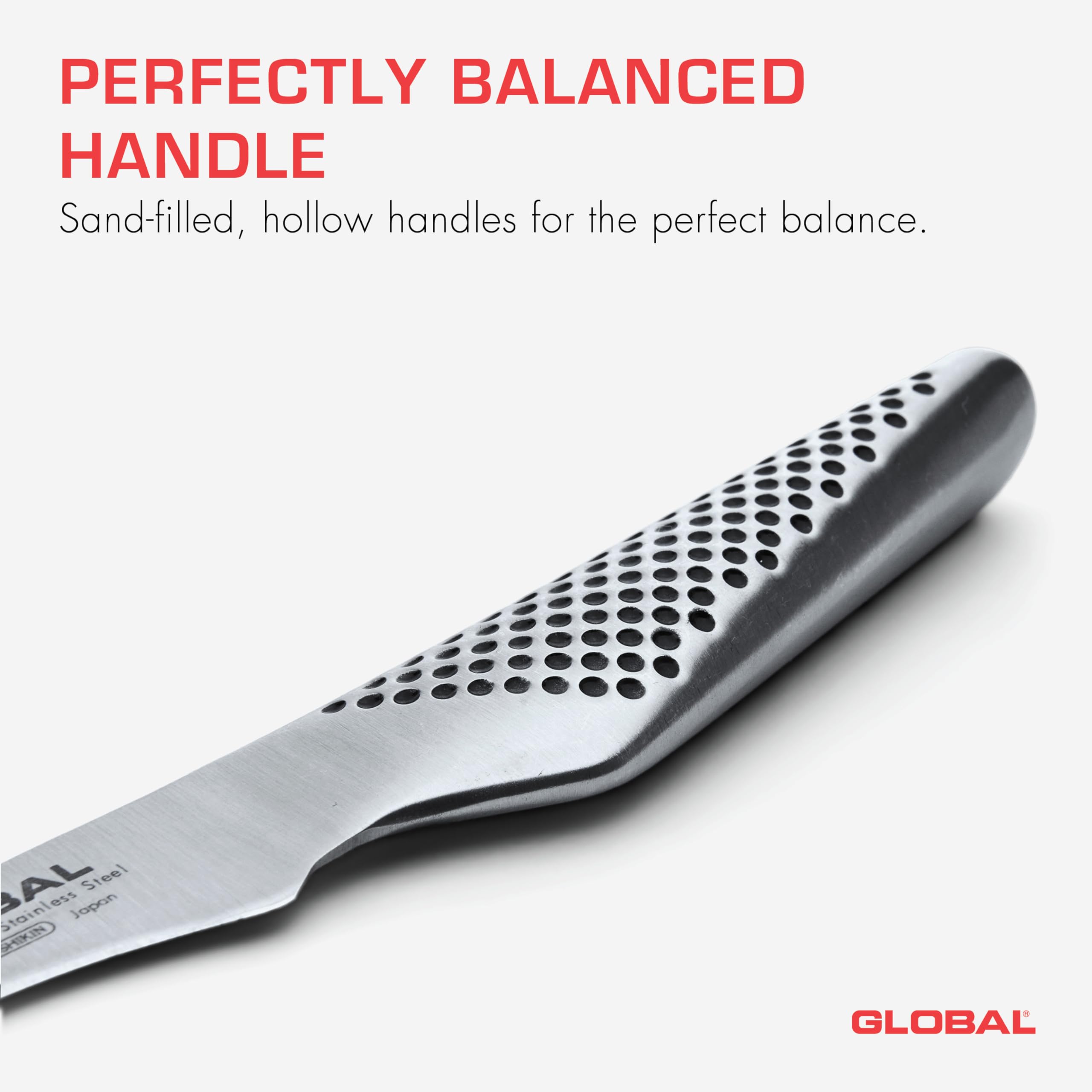 Global 2 3/4 inch Peeling Knife - Lightweight Japanese Stainless Steel, Razor-Sharp Edge, Made in Japan, GS-8 - Image 6