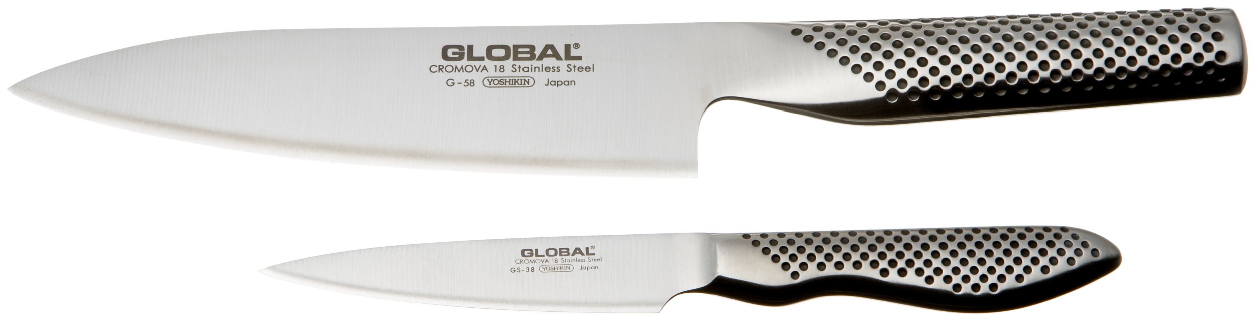 Global 2 Piece Cook's Set G-58 & GS-38 - Image 5