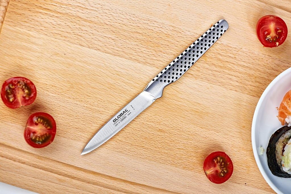Global 3 inch Peeling Knife - Lightweight Japanese Stainless Steel, Razor Sharp Edge, Made in Japan, GSF-15 - Image 4
