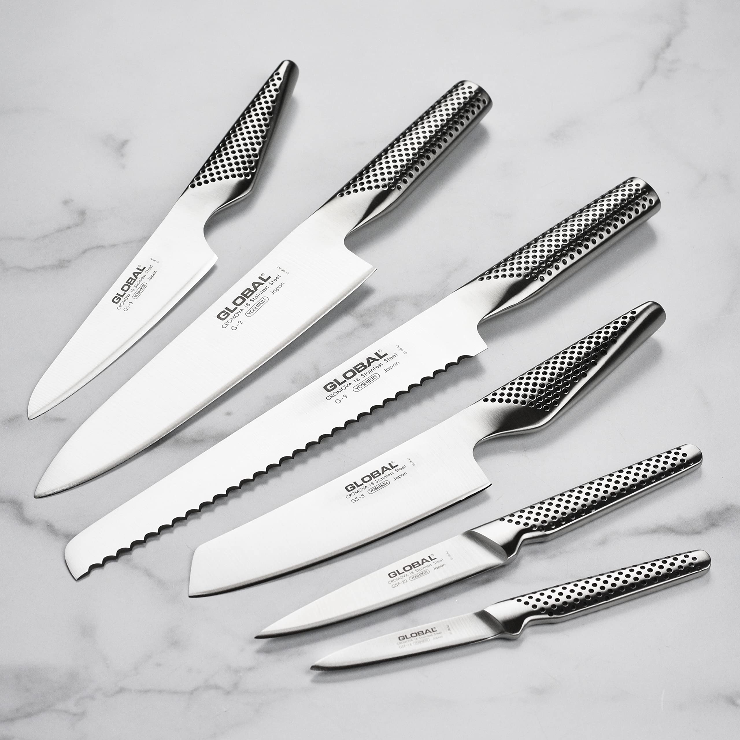 Global 7-piece Ikasu Knife Block Set - Image 3