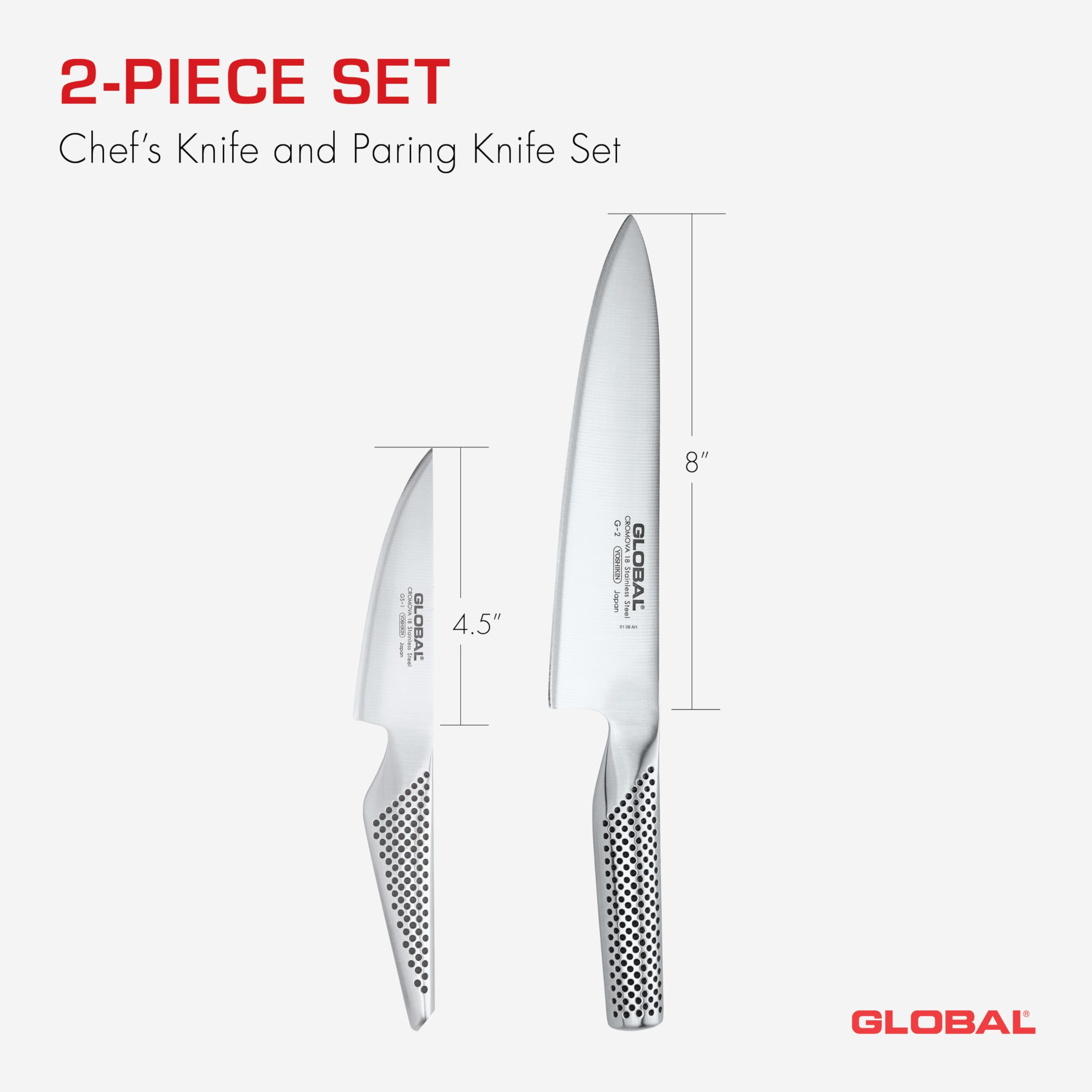 Global G Series 2-Piece Kitchen Knife Set - Image 3