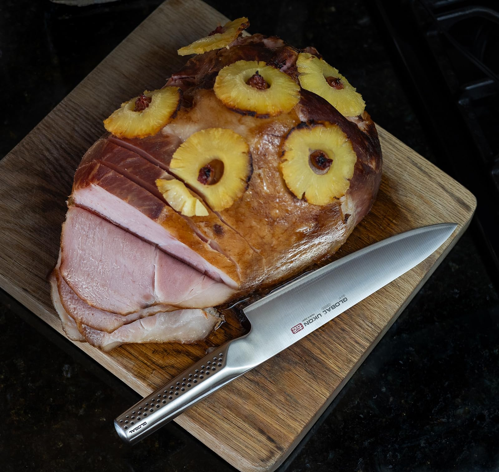 Global Ukon GU-01-8" Chef's Knife - Image 3